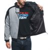 Dainese DAEMON-X SAFETY HOODIE mikina s chrániči melange vel.52